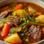 Easy Vegetable Beef Soup Recipe