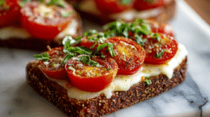 Garlic & Cheese Tomato Toast Recipes