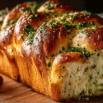 Garlic Herb Stuffed Sourdough Bread Recipe
