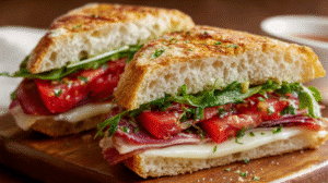 Gourmet Ciabatta Sandwich Recipe