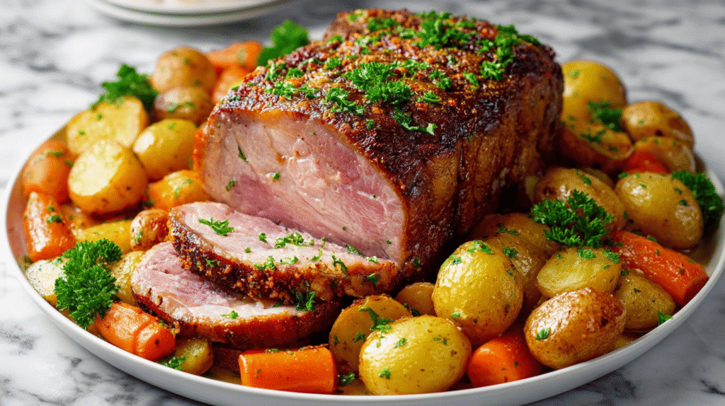 Traditional Irish Corned Beef Meal