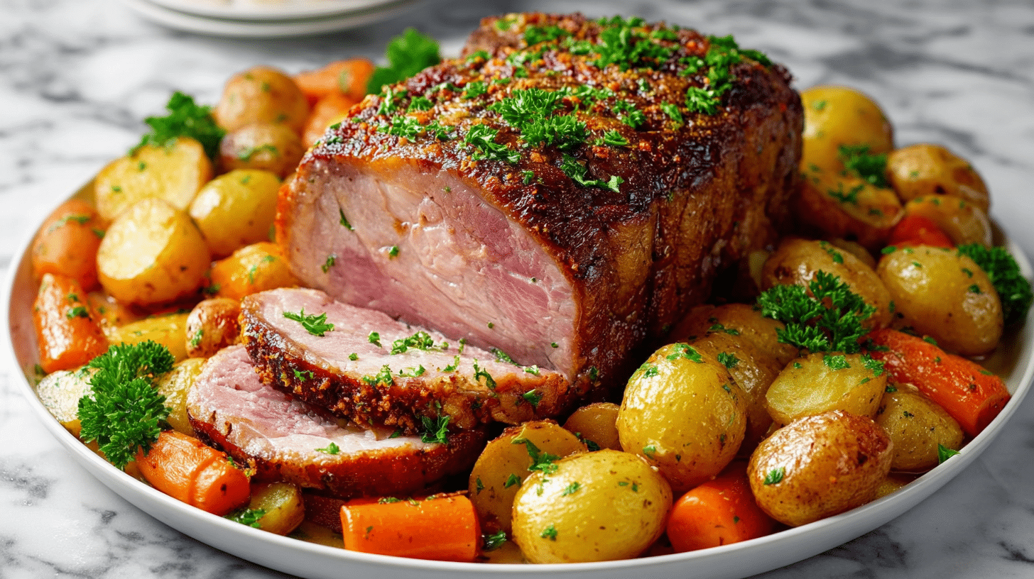 Traditional Irish Corned Beef Meal