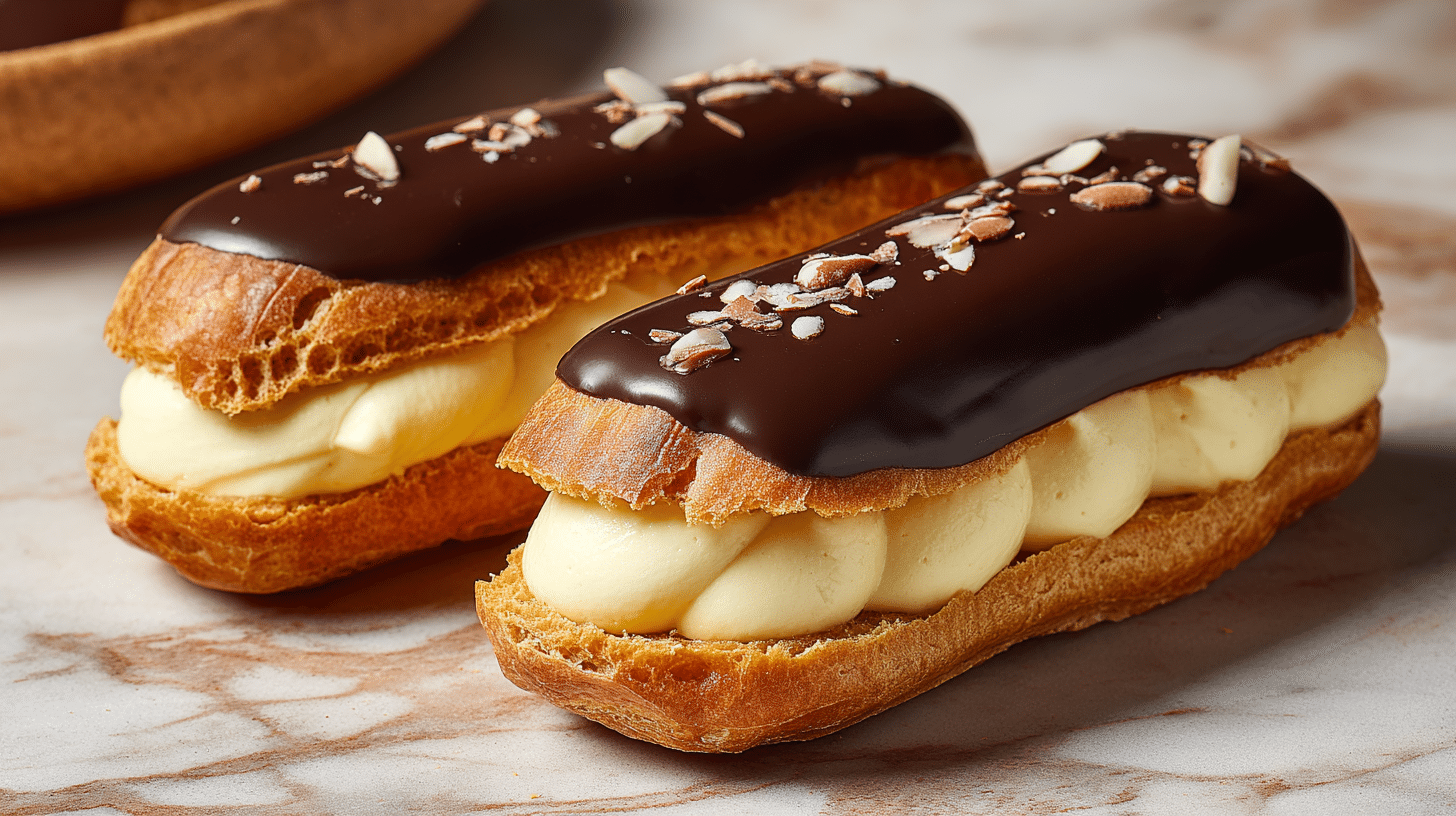 Homemade Eclairs Recipe