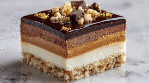 Homemade No-Bake Twix Cheesecake Recipe