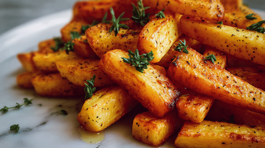 Honey Roasted Parsnips Recipe