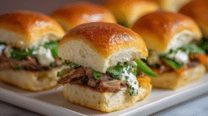 Irresistible Chicken Philly Sliders Recipe