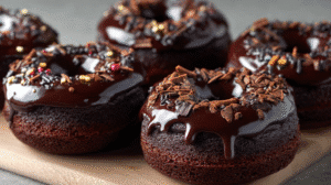 Irresistible Chocolate Cake Donuts Recipe