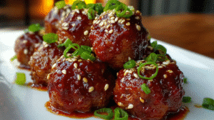 Korean BBQ Meatballs Recipe