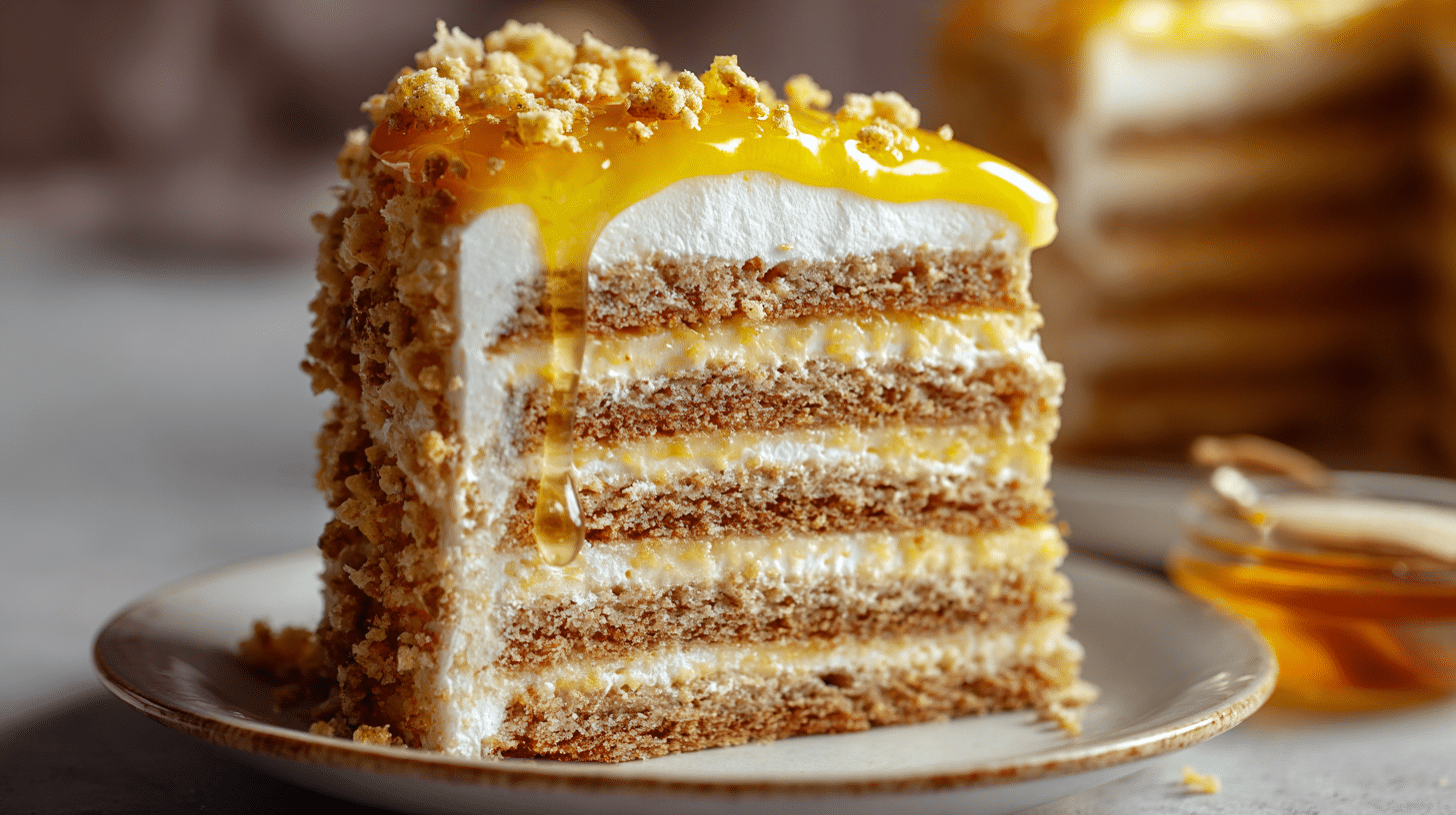 Layered Honey Cake Recipe