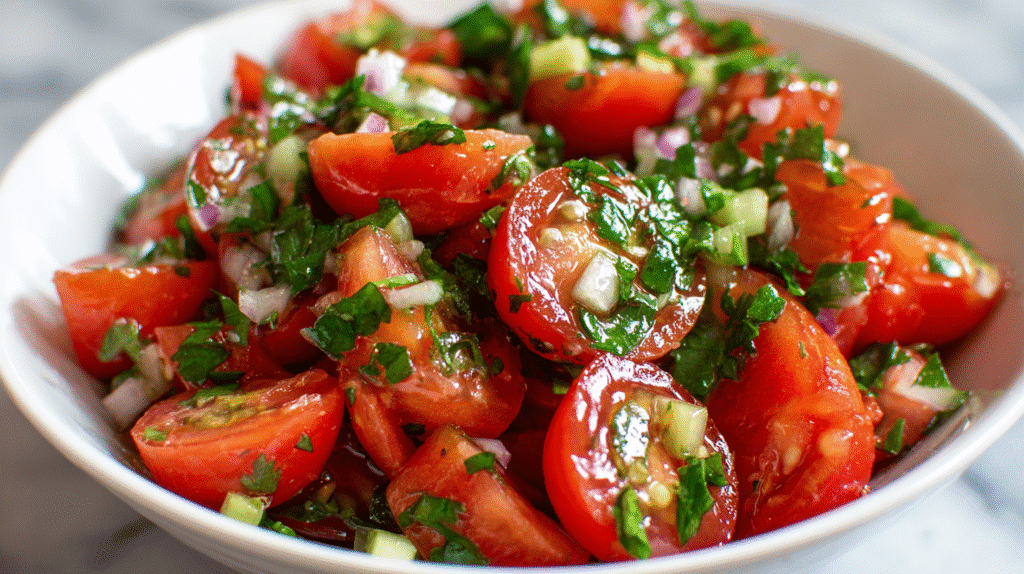 Lebanese Tomato Salad Recipe