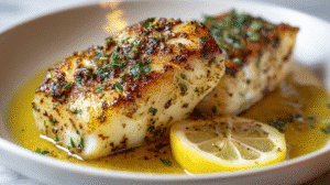 Lemon Butter Sautéed Cod Recipe