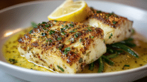 Lemon Butter Sautéed Cod Recipe
