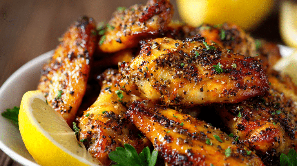 Lemon Pepper Wings Recipe