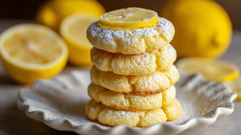 Lemon Sugar Cookies Recipe