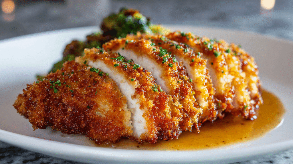 Longhorn Parmesan Crusted Chicken Recipe