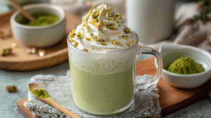 Winter evenings call for warm, indulgent beverages that comfort the soul and excite the senses. Matcha White Hot Chocolate: Creamy Winter Drink for Cozy Nights is the ultimate cozy indulgence that combines the earthy, vibrant flavor of high-quality matcha with the smooth sweetness of white chocolate. Perfect for cold nights, this drink delivers a frothy, creamy texture that feels luxurious in every sip. Whether you’re curling up with a book, hosting friends, or simply seeking a moment of calm, this winter beverage promises to elevate your evenings. Imagine the rich green hue swirling into the creamy white chocolate base, releasing a gentle, comforting aroma. Every sip is a blend of sweet, earthy, and slightly umami notes that satisfy both your taste buds and your need for warmth. With simple ingredients and quick preparation, this creamy matcha hot chocolate is an achievable luxury in your own kitchen. Why You'll Love This Matcha White Hot Chocolate Velvety Creaminess: The combination of white chocolate and plant-based milk creates a rich, silky texture that feels indulgent yet light. Energizing & Calm: Matcha provides natural caffeine along with L-theanine, promoting alertness without the jitters. Quick & Simple: Ready in just 15 minutes, this is perfect for busy mornings or relaxing evenings. Customizable Sweetness: Maple syrup or other sweeteners can adjust to your personal preference. Visually Stunning: The vibrant green color makes it Instagram-worthy and perfect for social sharing. Comforting Winter Drink: Ideal for cozy nights by the fireplace or a snowy afternoon treat. Plant-Based Friendly: Using almond or oat milk makes this drink suitable for vegan diets. Mindful Indulgence: A small portion feels like a treat but can fit into a balanced lifestyle. Ingredients for Matcha White Hot Chocolate Ingredient Function & Tips Substitutions 2 cups unsweetened almond milk Provides creamy base Soy, oat, or whole milk 2 tablespoons high-quality matcha powder Earthy flavor, vibrant color Ceremonial or culinary grade matcha 3 ounces white chocolate, finely chopped Sweetness, creamy texture Vegan white chocolate if dairy-free 1 tablespoon maple syrup (optional) Adds subtle sweetness Agave syrup or honey 1/4 teaspoon vanilla extract Enhances overall flavor Almond extract for variation Pinch of sea salt Balances sweetness, enhances depth Himalayan pink salt Pro Tip: Sifting the matcha ensures a smooth paste and prevents clumping in your final drink. Step-by-Step Instructions Step 1: Prepare the Matcha Sift 2 tablespoons of matcha powder into a small bowl. Add a splash of hot water (not boiling) and whisk vigorously until smooth. This forms a vibrant, lump-free paste essential for perfect texture. Step 2: Heat the Milk Pour almond milk into a medium saucepan. Warm over medium heat until hot but not boiling, stirring occasionally to avoid scorching. The milk should be steaming with gentle wisps of vapor. Step 3: Add the White Chocolate Reduce heat to low and stir in finely chopped white chocolate. Stir continuously until fully melted and incorporated. The mixture should have a silky, glossy appearance. Step 4: Incorporate the Matcha Slowly whisk in the matcha paste. Stir gently until the green color is evenly distributed, creating a visually stunning contrast with the white chocolate base. Step 5: Flavor and Sweeten Add vanilla extract, sea salt, and optional maple syrup. Whisk thoroughly to balance sweetness and bring out the full depth of flavors. Step 6: Froth and Serve Use a handheld frother or whisk for a light, airy texture. Pour into mugs and enjoy immediately. For an extra touch, top with whipped cream, a sprinkle of matcha, or white chocolate shavings. Pro Tips & Answering Your Questions How to Make Matcha White Hot Chocolate Creamy Without Dairy? Use plant-based milks like almond, oat, or soy. Their natural creaminess mimics the texture of whole milk while keeping the drink vegan-friendly. Can I Sweeten the Drink Naturally? Yes! Maple syrup, agave, or honey can enhance sweetness without overpowering the earthy matcha flavor. Adjust according to taste. How to Avoid Clumps in Matcha Drinks? Always sift the matcha and mix with a small amount of warm water to create a smooth paste before combining with milk. Whisk thoroughly. Tips for Extra Frothiness A handheld milk frother works best, but shaking the mixture in a sealed jar for 30 seconds can create foam if you don’t have one. Best Ways to Serve Cozy Matcha Hot Chocolate Pair with almond biscotti or shortbread cookies for a comforting snack. Serve as a special morning treat during the holidays. Create a winter beverage station for guests using toppings like whipped cream, marshmallows, and matcha powder. Crosslink idea: Serve alongside White Chocolate Raspberry Traybake for ultimate winter indulgence. Nutrition (Per Serving) Nutrient Amount Calories 210 kcal Fat 10g Saturated Fat 5g Carbohydrates 28g Sugar 22g Protein 3g Fiber 1g Sodium 50mg Storage & Leftovers Refrigeration: Store in an airtight container for up to 2 days. Reheating: Warm gently on the stove or microwave, whisking to recombine. Avoid boiling to maintain creaminess. Freezing: Not recommended as the texture of the milk and chocolate may separate. FAQs About Matcha White Hot Chocolate Q1: Can I make this drink iced? Yes! Chill after preparation and serve over ice with a splash of extra milk. Whisk before serving to maintain froth. Q2: Is matcha safe for children? Yes, in small amounts. Consider reducing the matcha to 1 teaspoon for a milder flavor and lower caffeine content. Q3: Can I use regular cocoa powder instead of matcha? You can, but the earthy, green tea notes of matcha are unique and part of the charm. Cocoa will change the flavor profile completely. Q4: What makes matcha different from green tea? Matcha is powdered green tea, so you consume the entire leaf, providing more antioxidants and a richer, vibrant flavor. Variations to Try Vegan Option: Use dairy-free white chocolate and almond milk. Spiced Winter Drink: Add a pinch of cinnamon or cardamom for festive flavor. Iced Matcha White Chocolate: Chill and serve over ice for a refreshing twist. Extra Creamy: Add 1 tablespoon coconut cream for a velvety texture. Conclusion & Social CTA Indulge in the warmth and richness of Matcha White Hot Chocolate: Creamy Winter Drink for Cozy Nights this season. Its vibrant green hue, creamy texture, and perfectly balanced sweetness make it a drink that comforts both body and soul. Whether enjoyed alone or shared with friends, this beverage transforms ordinary winter evenings into extraordinary cozy moments.