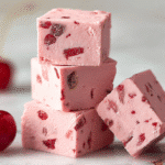 No-Bake Cherry Fudge Recipe
