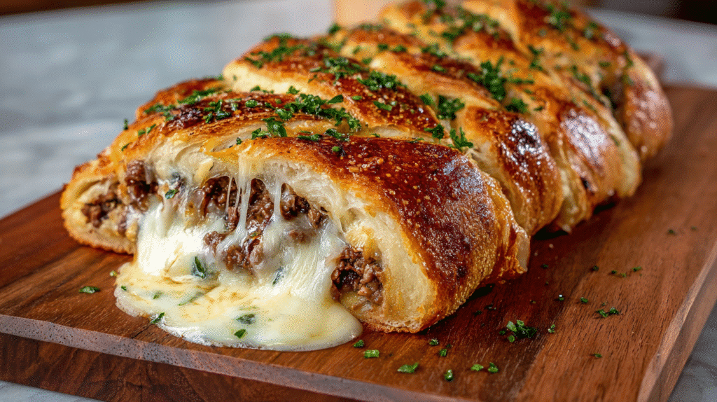 Philly Cheesesteak Stromboli Recipe
