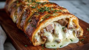 Philly Cheesesteak Stromboli Recipe