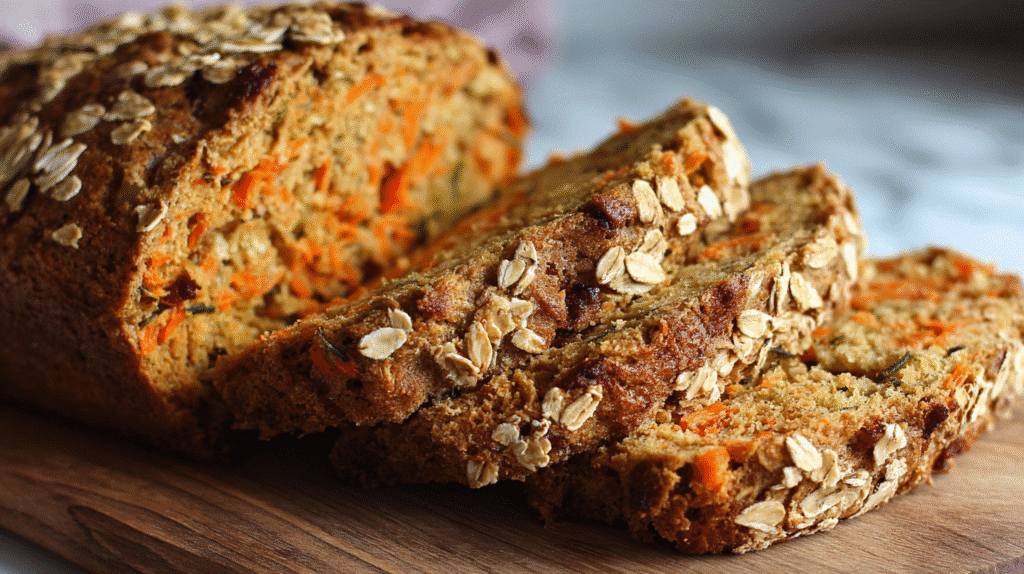 Pineapple Carrot Oat Bread Recipe