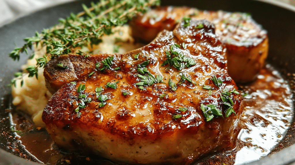 Savory Easy Brown Sugar Pork Chops