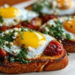 Shakshouka Toast Recipe