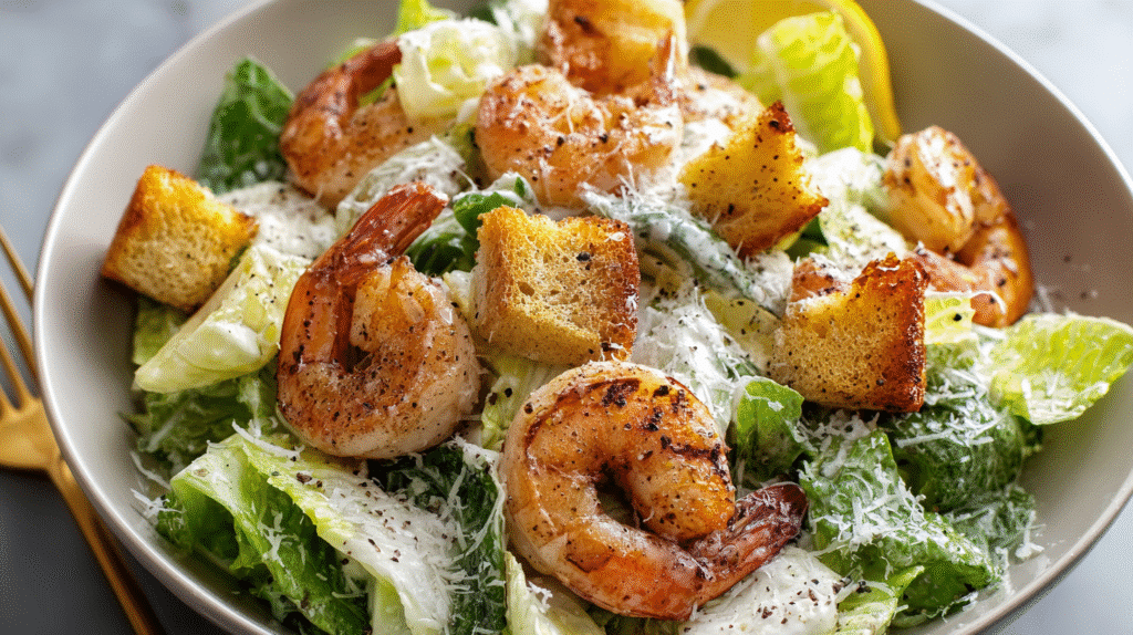 Shrimp Caesar Salad Recipe