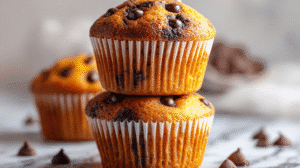 Skinny Banana Chocolate Chip Muffins Recipe