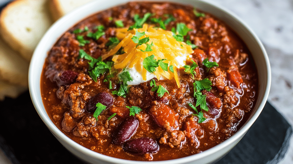Slow Cooker Pumpkin Chili Recipe