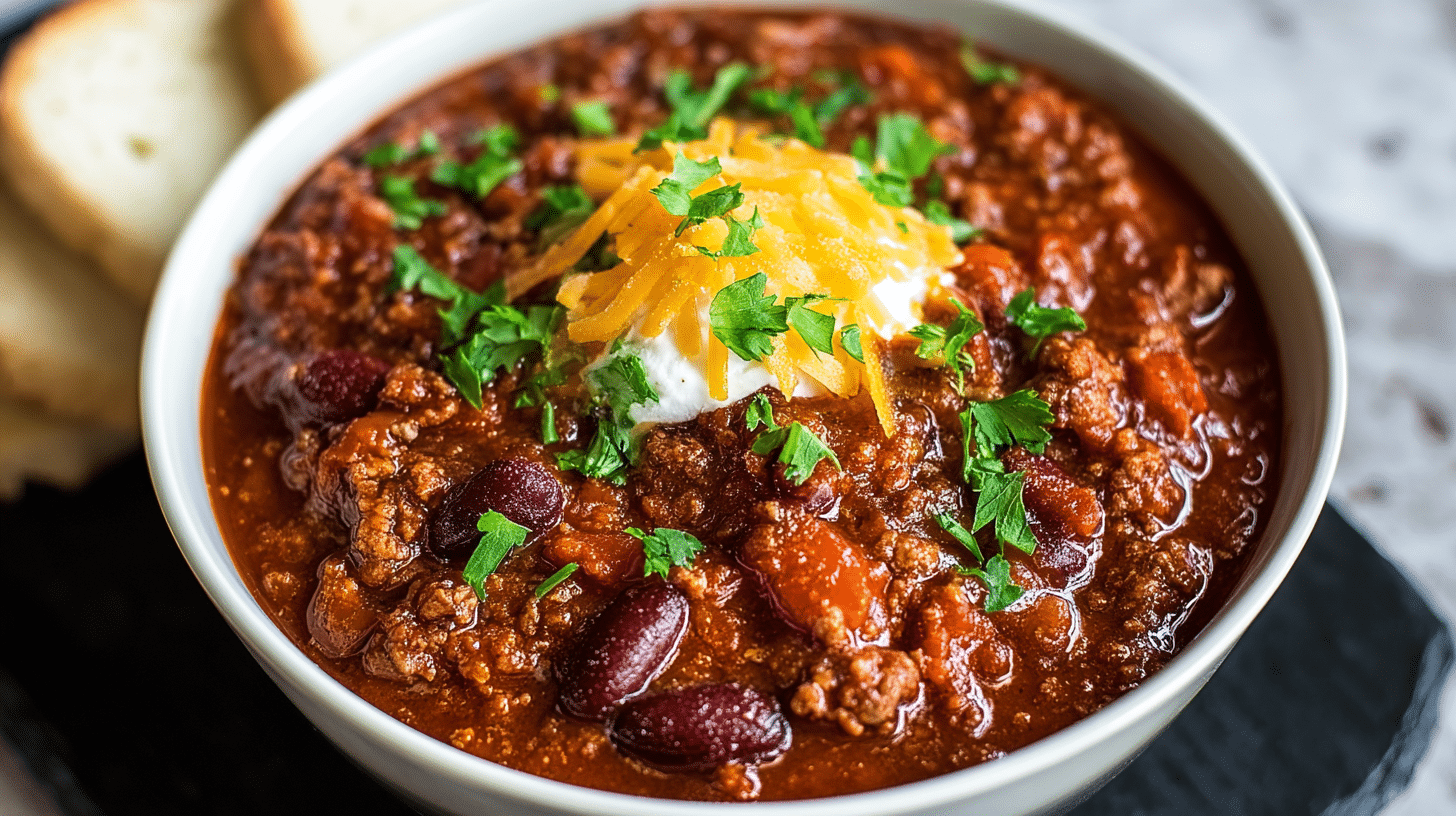 Slow Cooker Pumpkin Chili Recipe
