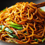 Soy Sauce Pan-Fried Noodles Recipe