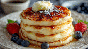 Coconut Cream Pancakes Recipe