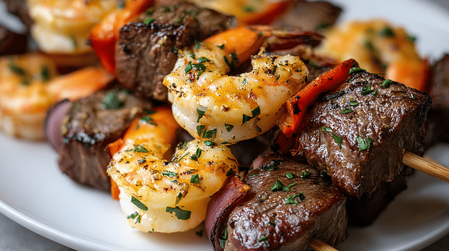 Steak & Shrimp Kabobs