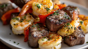 Steak and Shrimp Kabobs Recipes