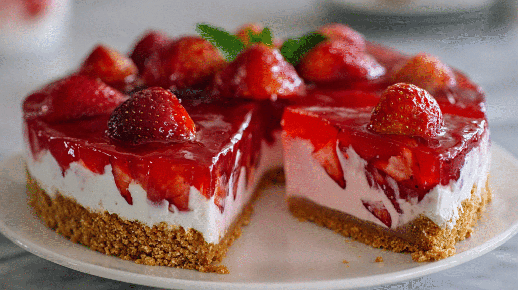 Strawberry Jello Pie Recipe