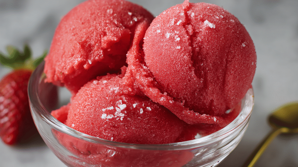 Strawberry Sorbet The Ultimate Guide to Making It at Home Recipe