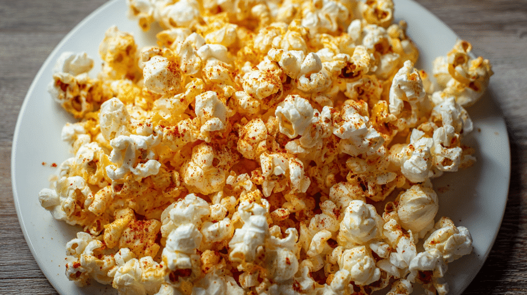Sweet Spicy Salty Popcorn Recipe