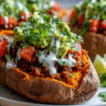 Taco Stuffed Sweet Potatoes Recipe