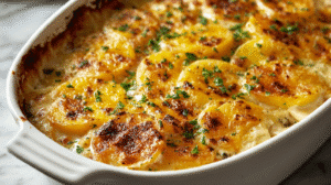 The Best Cheesy Scalloped Potatoes – Creamy, Golden & Irresistibly Delicious