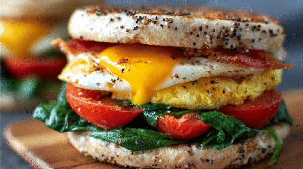 Ultimate Healthy Breakfast Sandwich