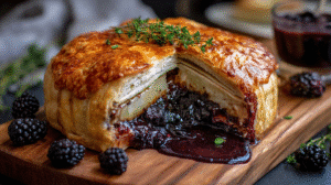 blackberry-thyme-baked-brie-en-croute-recipe