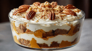 Maple Pecan & Pumpkin Cheesecake Trifle