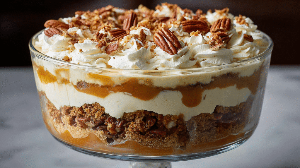 Maple Pecan & Pumpkin Cheesecake Trifle Recipe