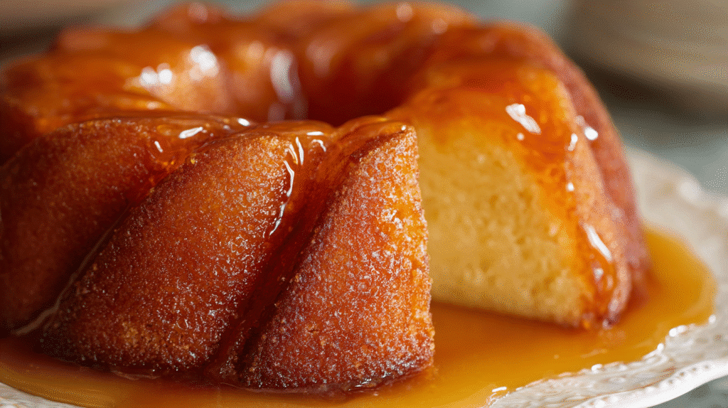 Brown Sugar Caramel Pound Cake Recipe