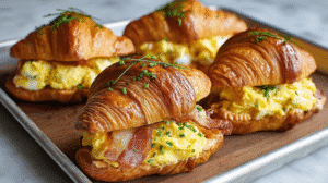 Croissant Breakfast Sandwiches