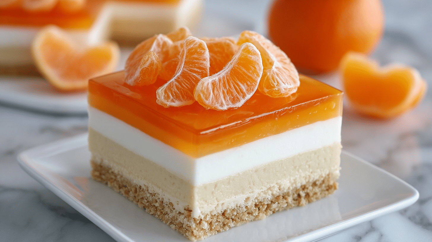 Orange Lush No-Bake Dessert Recipe