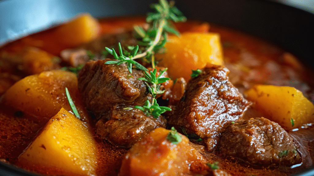 Beef Stew with Pumpkin Recipe