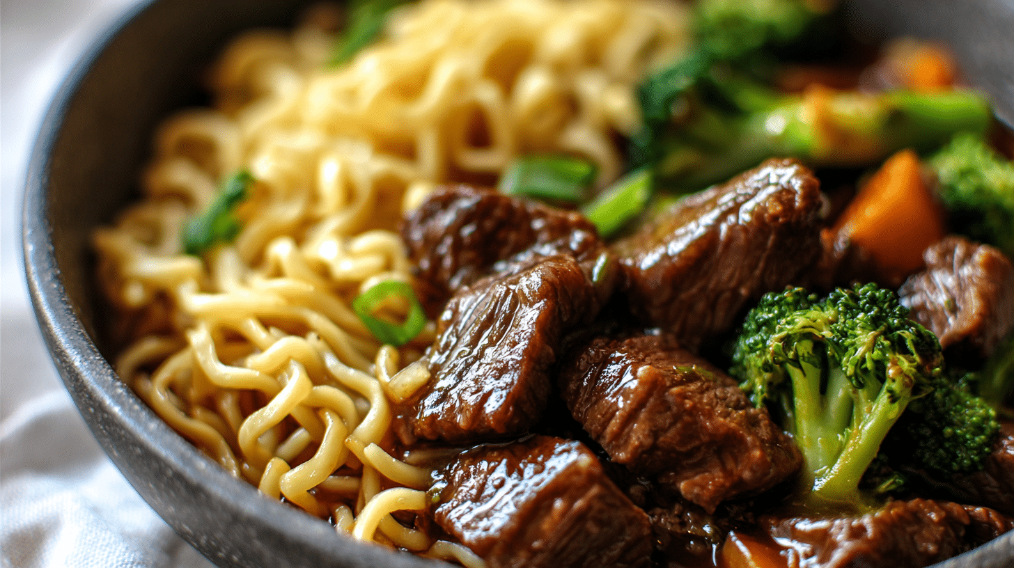 Beef and Broccoli Lo Mein Recipe