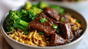 Beef and Broccoli Lo Mein Recipe
