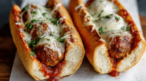 Beefy Meatball Sub Delight Recipe